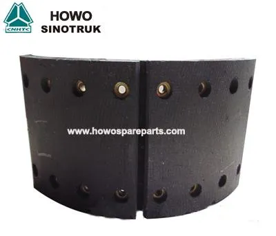 वास्तविक SINOTRUCK ब्रेक जूता १९९०००३४००६१