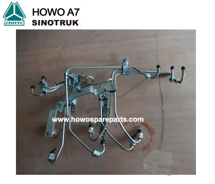 Sinotruk A7 ट्रक इंजन पार्ट्स, D12 इंजन उच्च दाब इंजेक्शन पाइप, VG1560080278